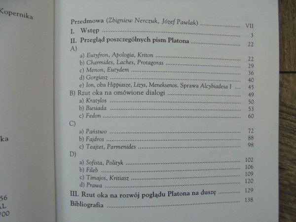 Benedykt Woyczyński • O rozwoju poglądu Platona na duszę