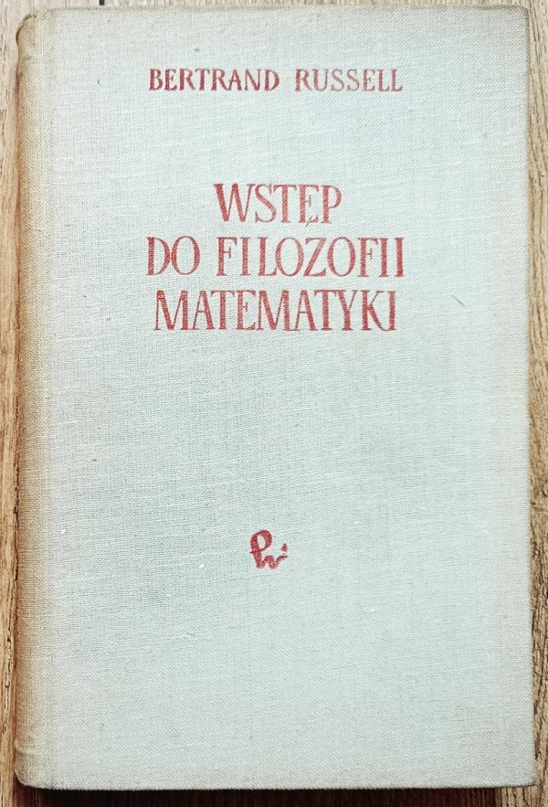 Bertrand Russell Wstęp do filozofii matematyki