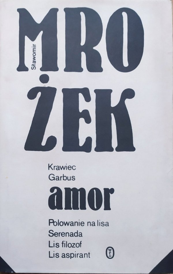 Sławomir Mrożek Amor