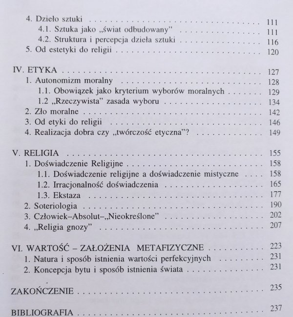 Waldemar Prusik Wartość - byt czy nicość? Aksjologia Henryka Elzenberga