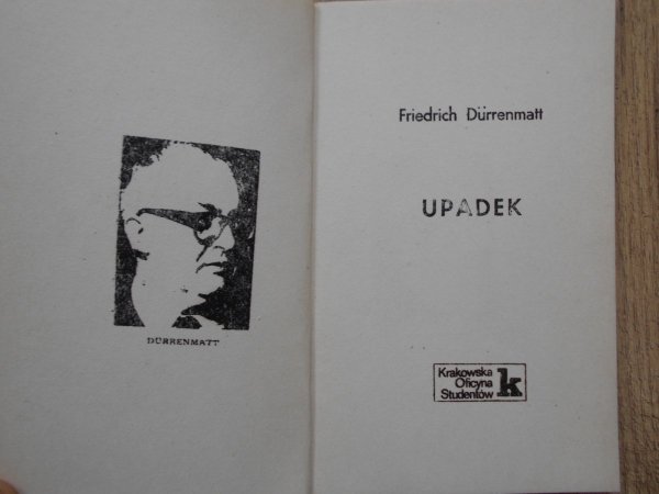 Friedrich Durrenmatt Upadek