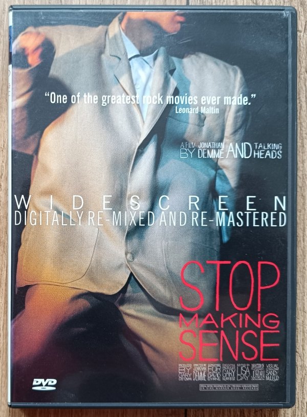 Talking Heads Stop Making Sense DVD