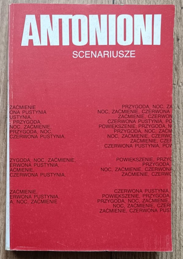 Michelangelo Antonioni Scenariusze