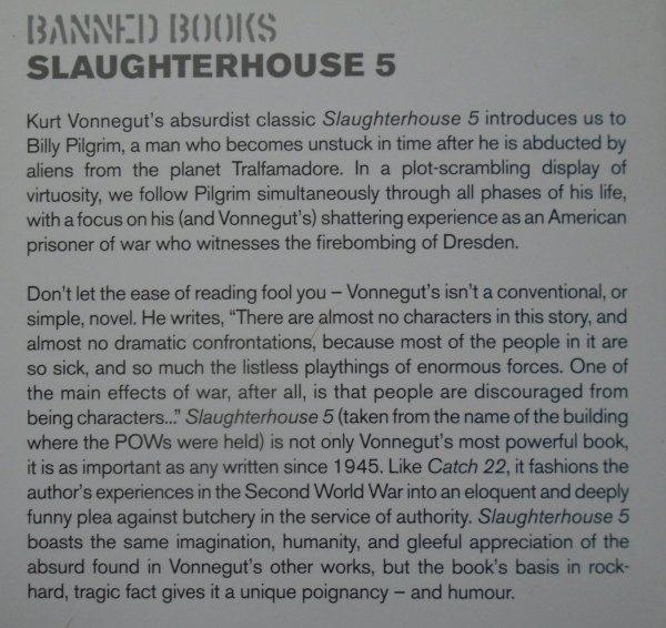 Kurt Vonnegut • Slaughterhouse 5