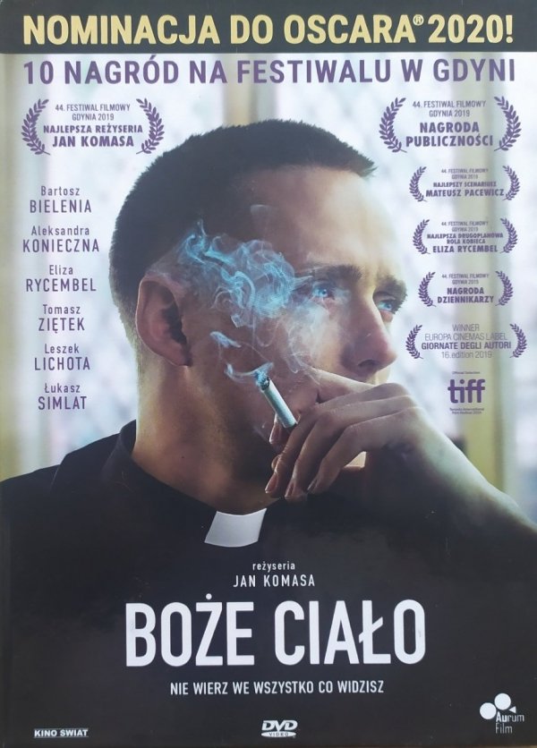 Jan Komasa Boże Ciało DVD