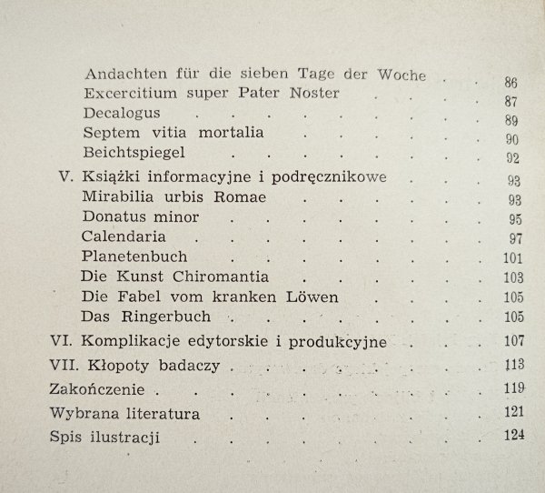 Bronisław Kocowski Drzeworytowe książki średniowiecza
