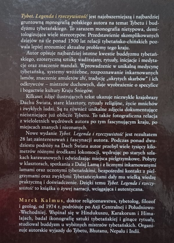 Marek Kalmus Tybet. Legenda i rzeczywistość