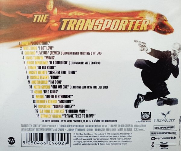 The Transporter. Music From and Inspired by the Mition Picture CD