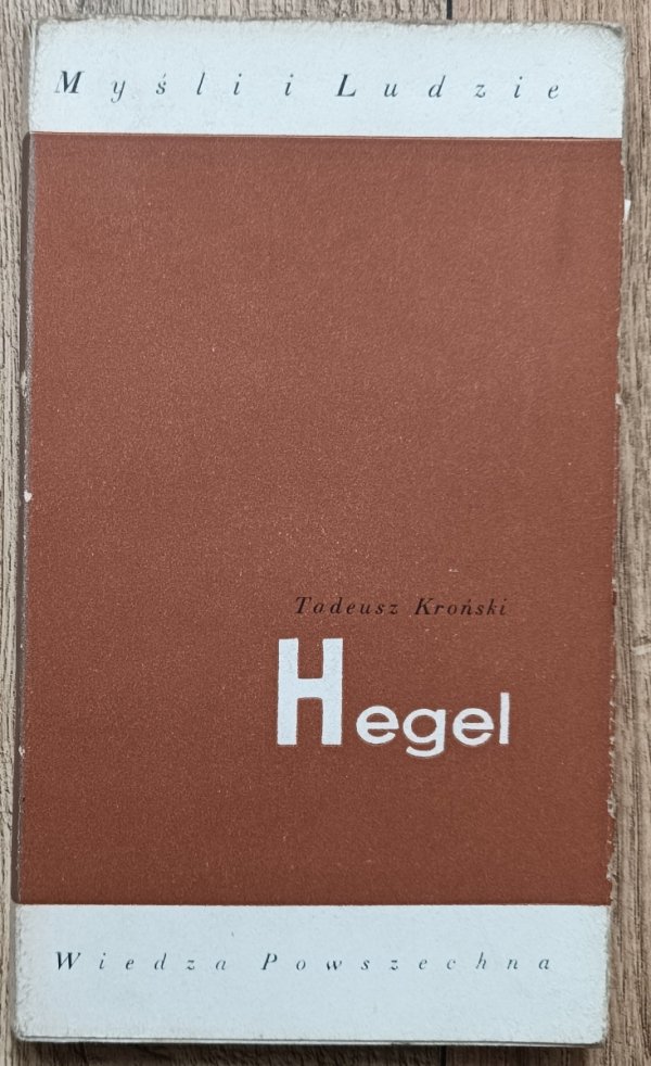 Tadeusz Kroński Hegel