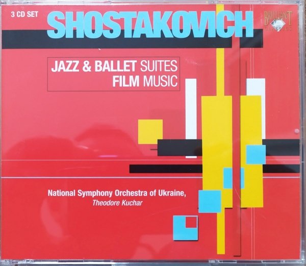 Theodore Kuchar, Shostakovich Jazz &amp; Ballet Suites. Film Music 3CD