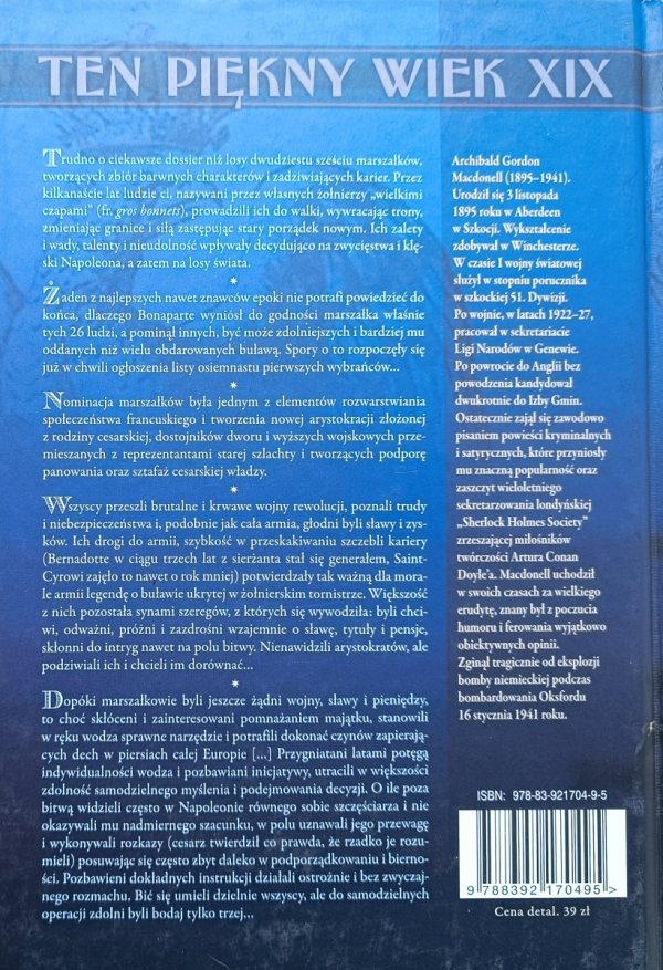 Archibald Gordon Macdonell Napoleon i jego marszałkowie