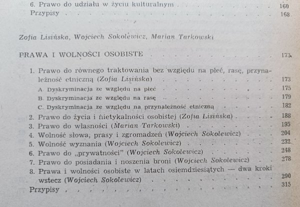 red. Longin Pastusiak Prawa człowieka w Stanach Zjednoczonych