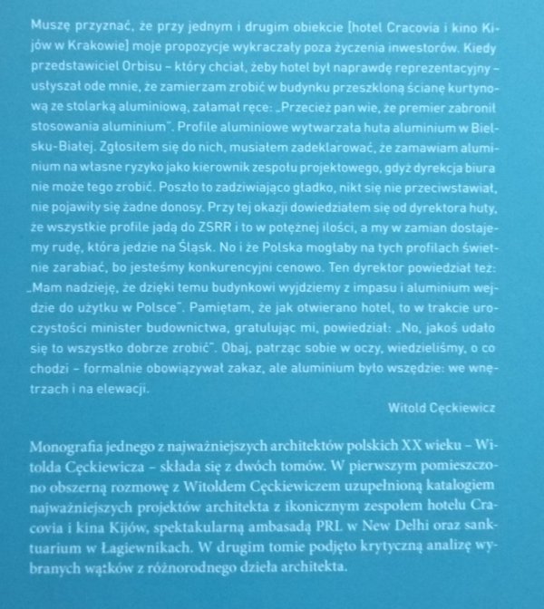 Witold Cęckiewicz • Monografia [komplet]