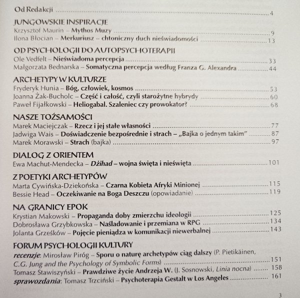 ALBO albo Percepcja. Psychika wrażeniowa