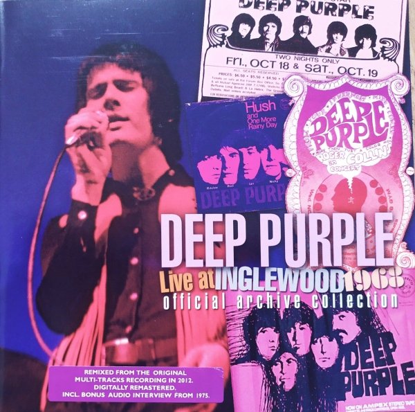 Deep Purple Live at Inglewood 1968 CD