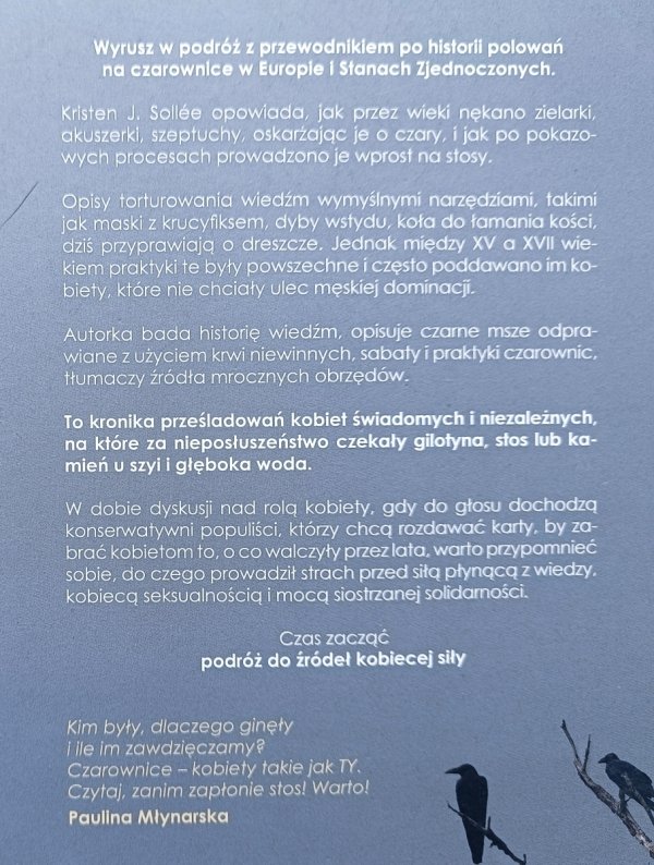 Kristen J. Sollee Polowanie na wiedźmy. Kronika kobiet niepodporządkowanych