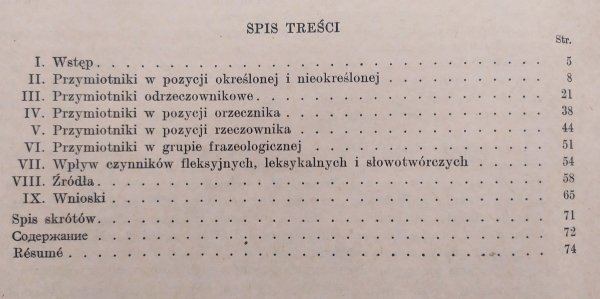 Maria Honowska Geneza złożonej odmiany przymiotników w świetle faktów języka staro-cerkiewno-słowiańskiego