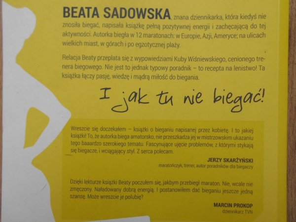 Beata Sadowska • I jak tu nie biegać!