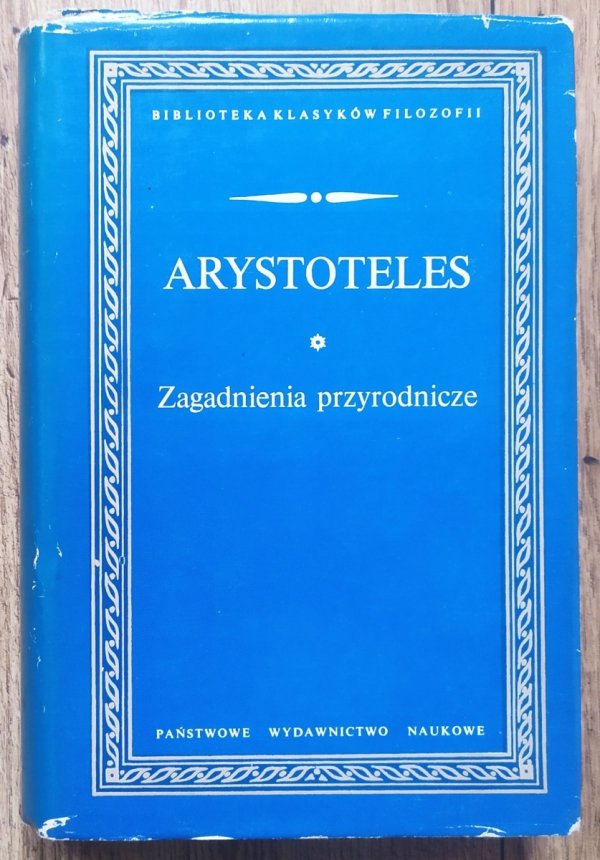 Arystoteles Zagadnienia przyrodnicze