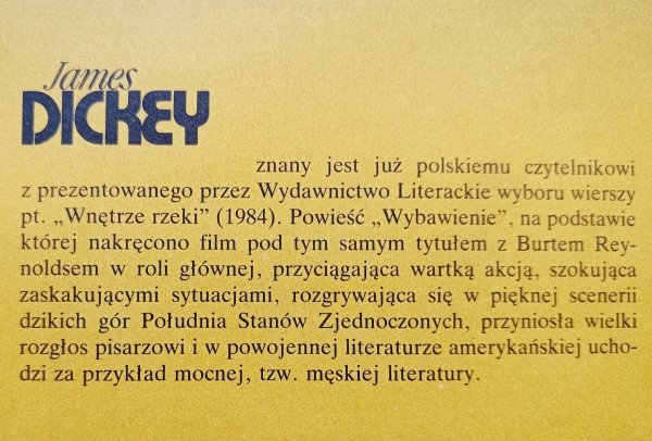 James Dickey Wybawienie