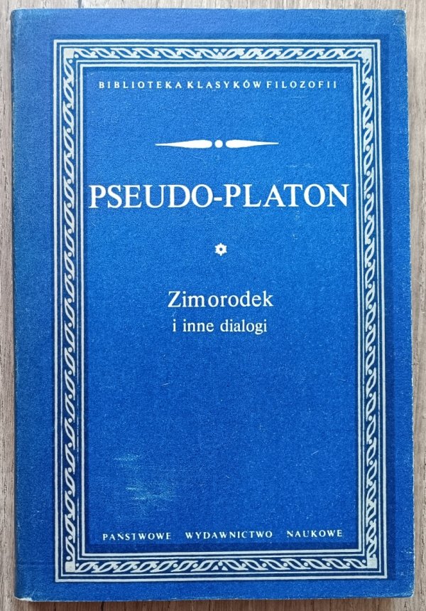 Pseudo-Platon Zimorodek i inne dialogi