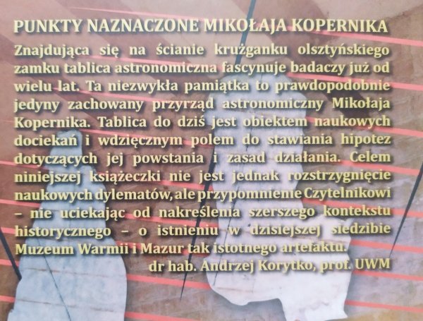 Wojciech Krzysztof Szalkiewicz Punkty naznaczone Mikołaja Kopernika
