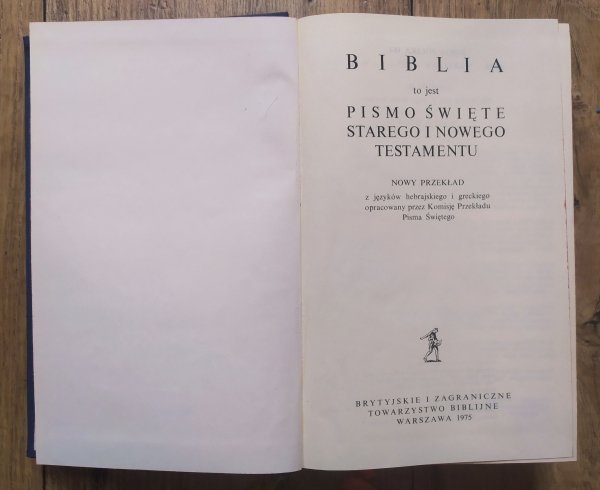 Biblia to jest całe Pismo Święte Starego i Nowego Testamentu [Biblia Gdańska]