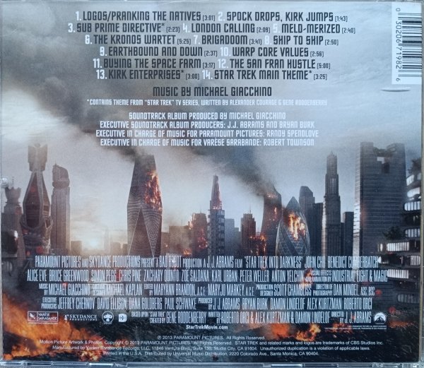Michael Giacchino Star Trek: Into Darkness CD