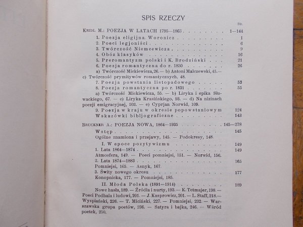 Praca zbiorowa • Dzieje literatury pięknej w Polsce [komplet] [1935/36]