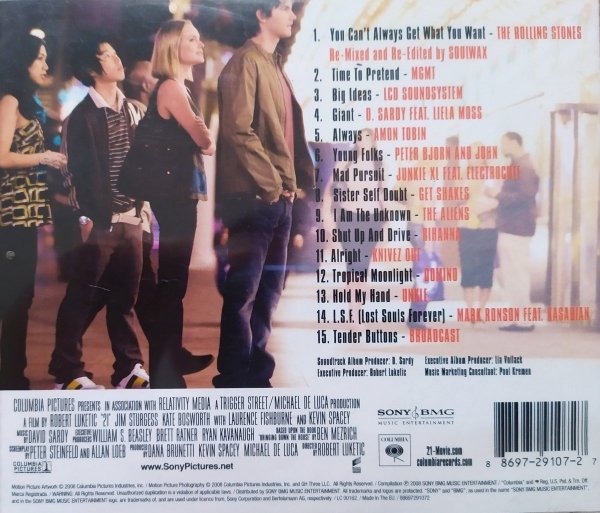 21. Music From the Motion Picture CD