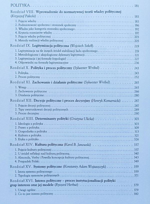 Wprowadzenie do nauki o państwie i polityce