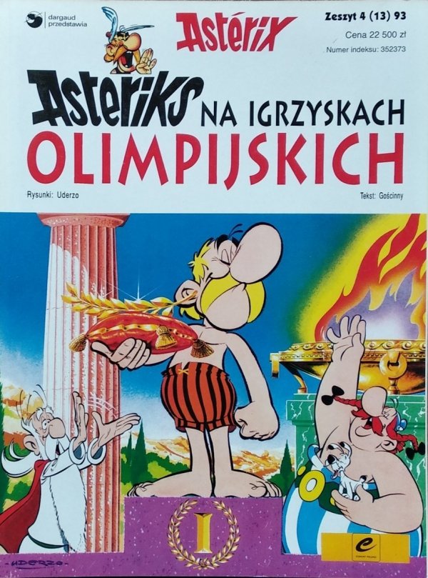 Asterix na igrzyskach olimpijskich . Zeszyt 4/93