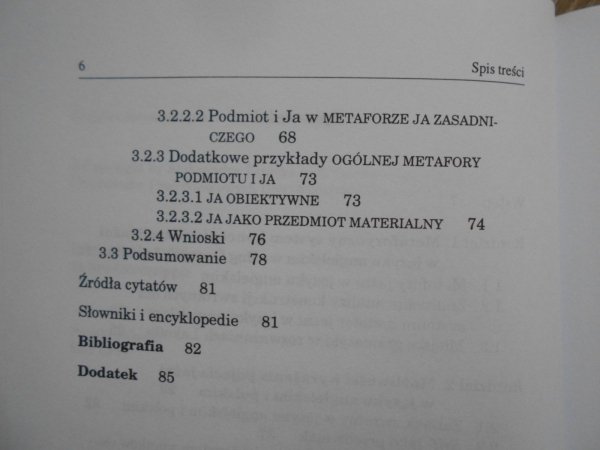 Aleksandra Żabicka • Pojęcie jaźni: konceptualizacja i wyrażanie a język