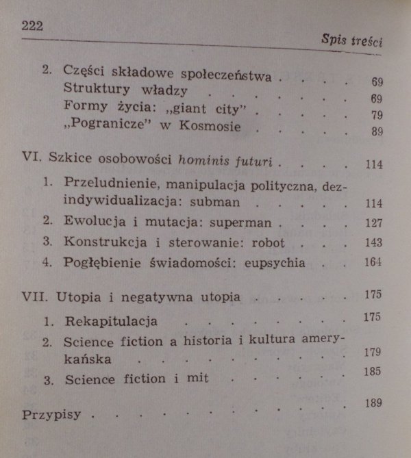 Vera Graaf Homo futurus. Analiza współczesnej science fiction