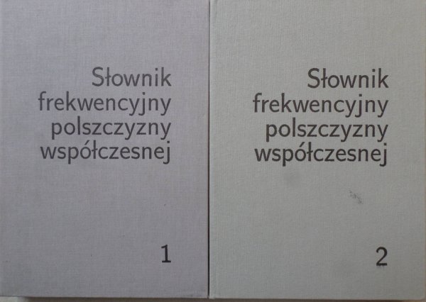 Zygmunt Saloni Słownik frekwencyjny polszczyzny współczesnej