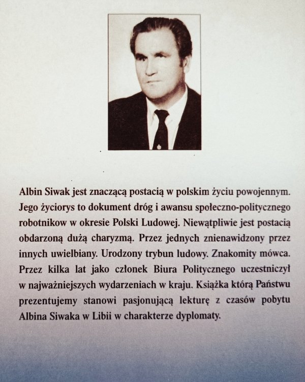 Albin Siwak Od łopaty do dyplomaty