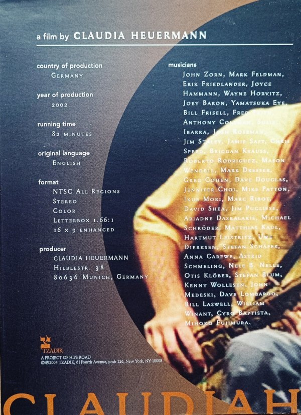 A Bookshelf on Top of the Sky. 12 Stories About John Zorn DVD