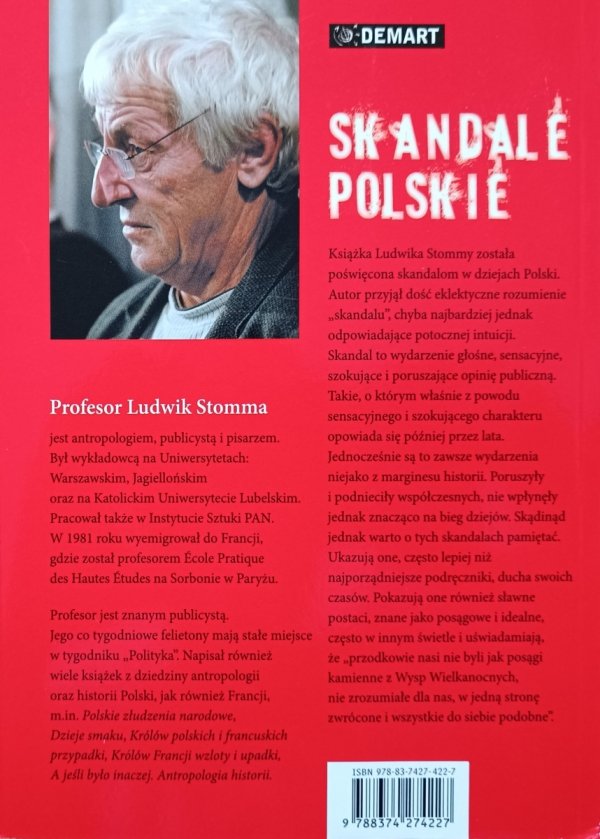 Ludwik Stomma Skandale polskie
