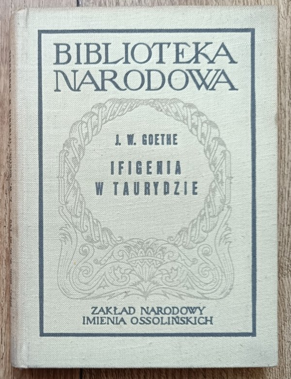 Goethe Ifigenia w Taurydzie BN