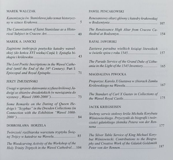 Studia Waweliana XI/XII