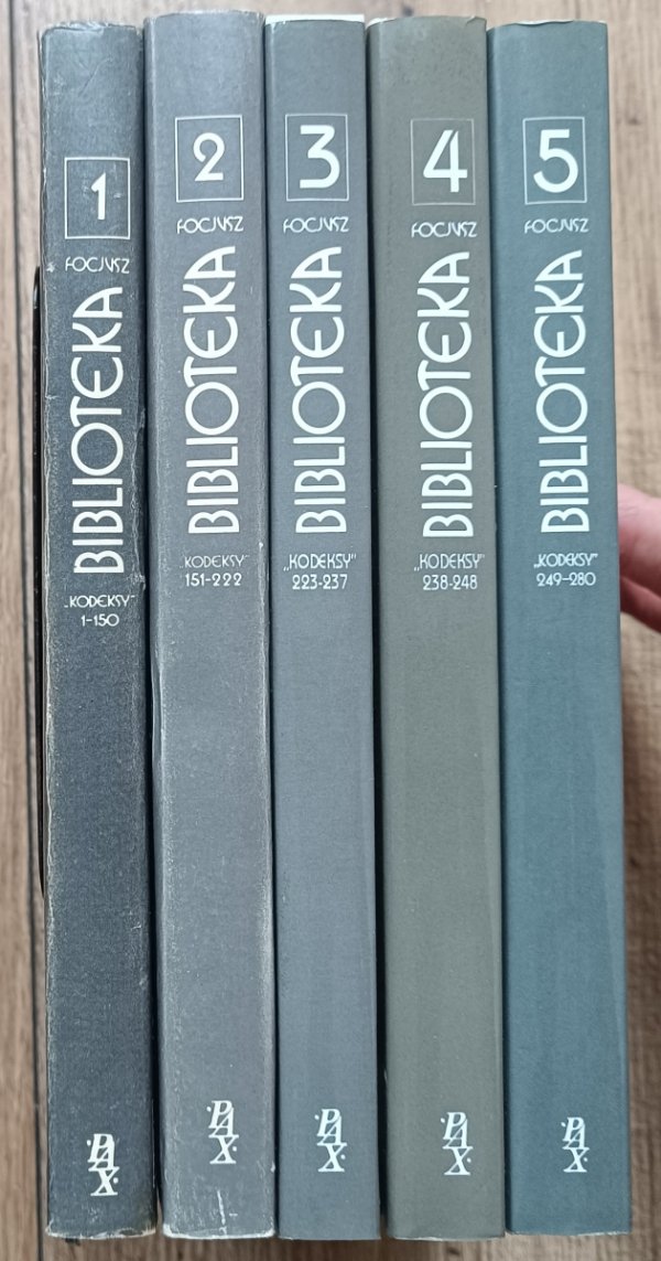 Focjusz Biblioteka. Kodeksy [komplet]