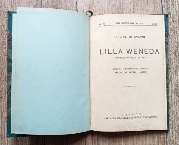 Juliusz Słowacki Lilla Weneda / BN