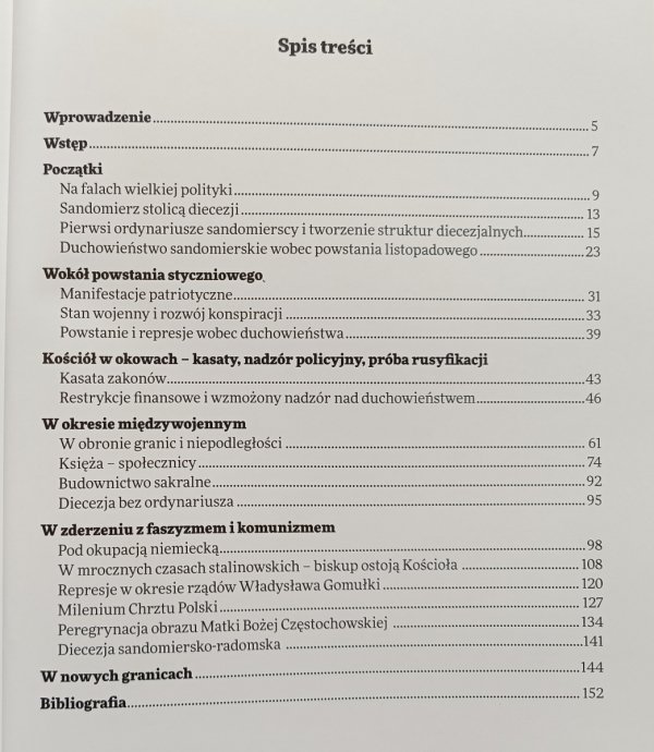 Diecezja sandomierska 1818-2018. Tradycje historyczne