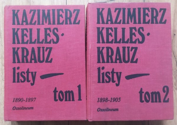 Kazimierz Kelles- Krauz Listy [komplet]