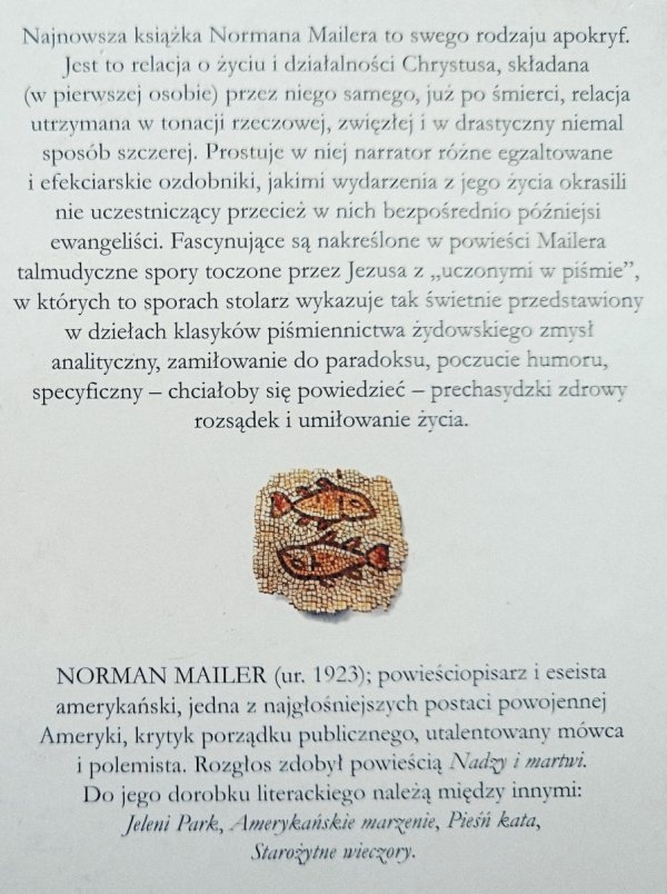 Norman Mailer Ewangelia według syna