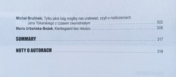 Kronos 2/2016 / Ciemność istnienia