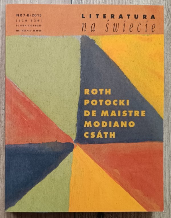 Literatura na Świecie 7-8/2015