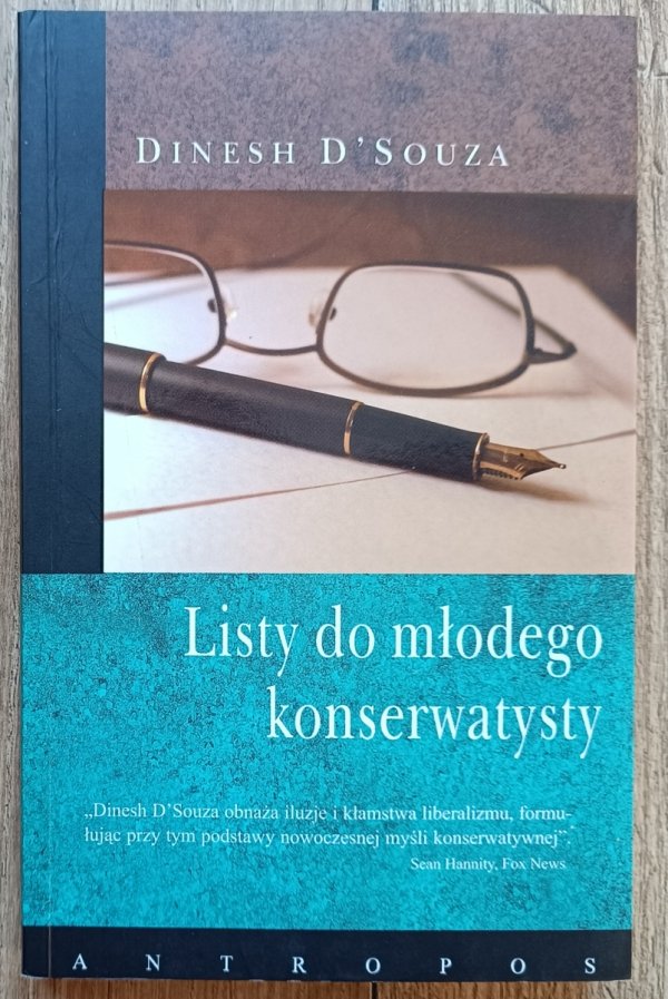 Dinesh D'Souza Listy do młodego konserwatysty
