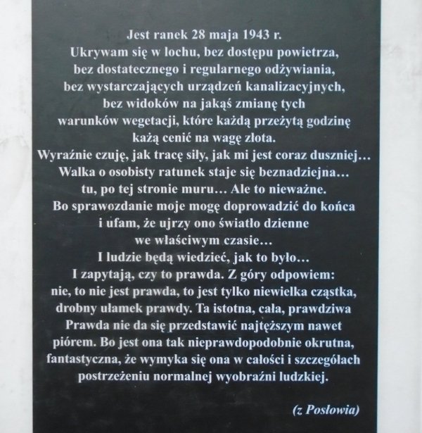 Stefan Ernest • O wojnie wielkich Niemiec z Żydami Warszawy 1939-1943