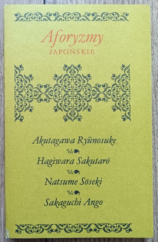 Aforyzmy japońskie